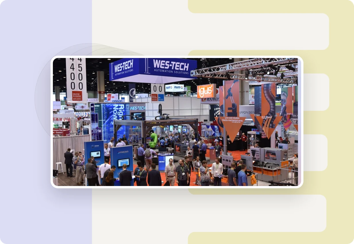 alugha at Hannover Messe USA 2022: Hannover Messe USA industrial technology trade fair in Chicago, multilingual and accessible video