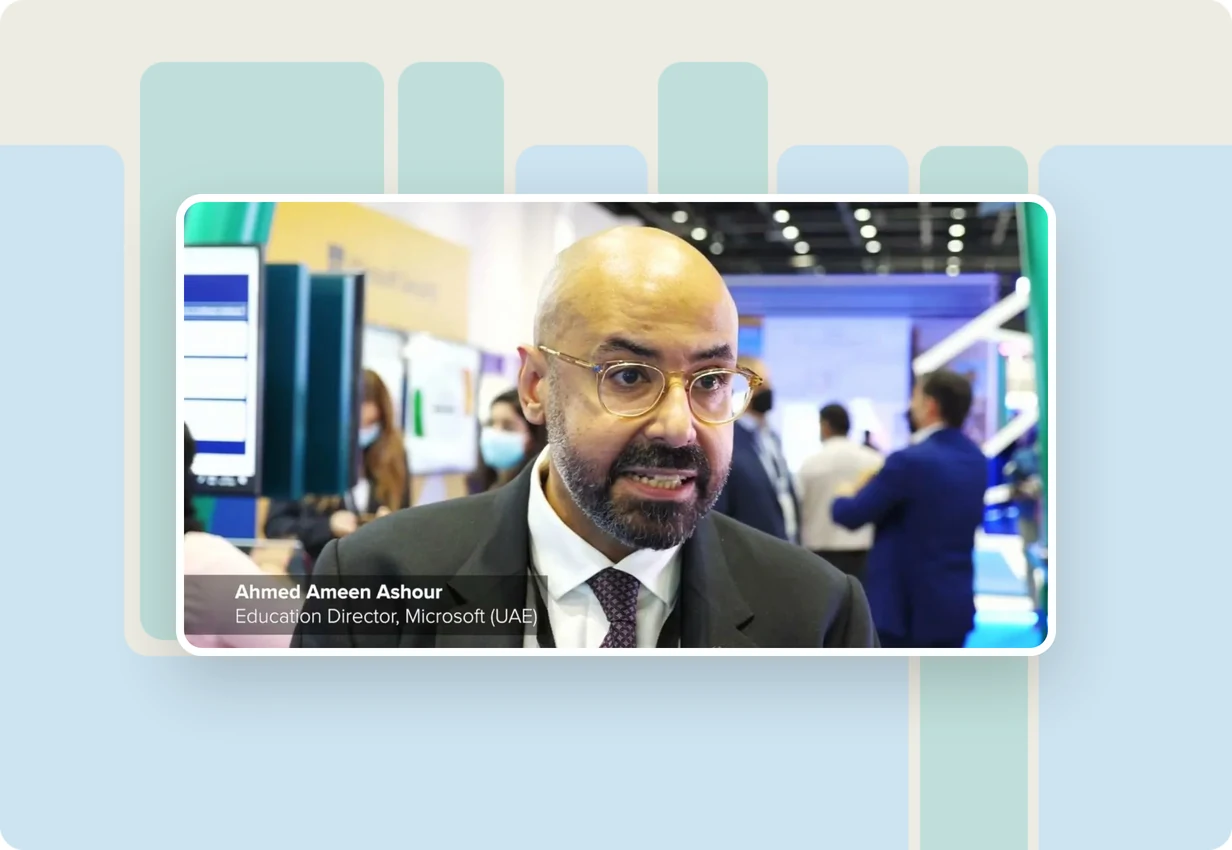 alugha at gess dubai 2022: GESS Dubai education exhibition at the Dubai World Trade Centre, multilingual and accessible video