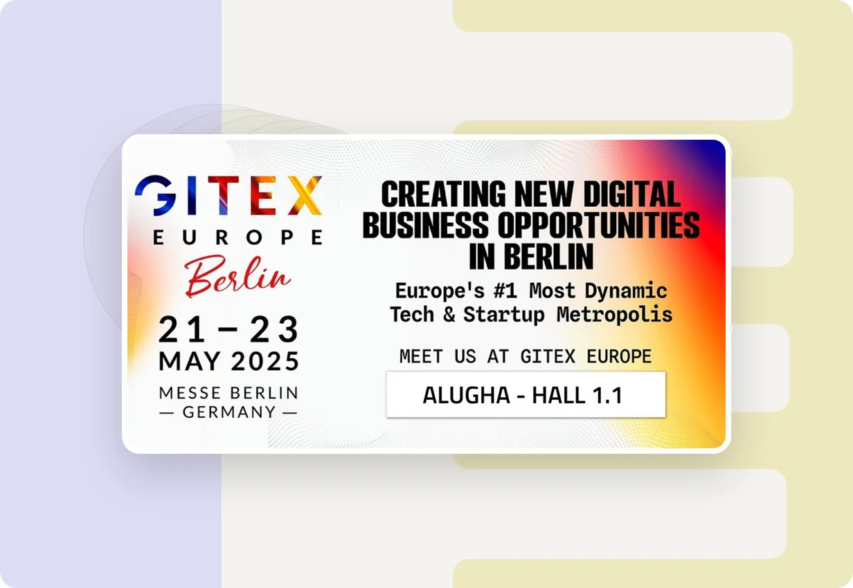 alugha at GITEX Europe 2025: GITEX Europe tech and innovation show in Berlin, multilingual and accessible video