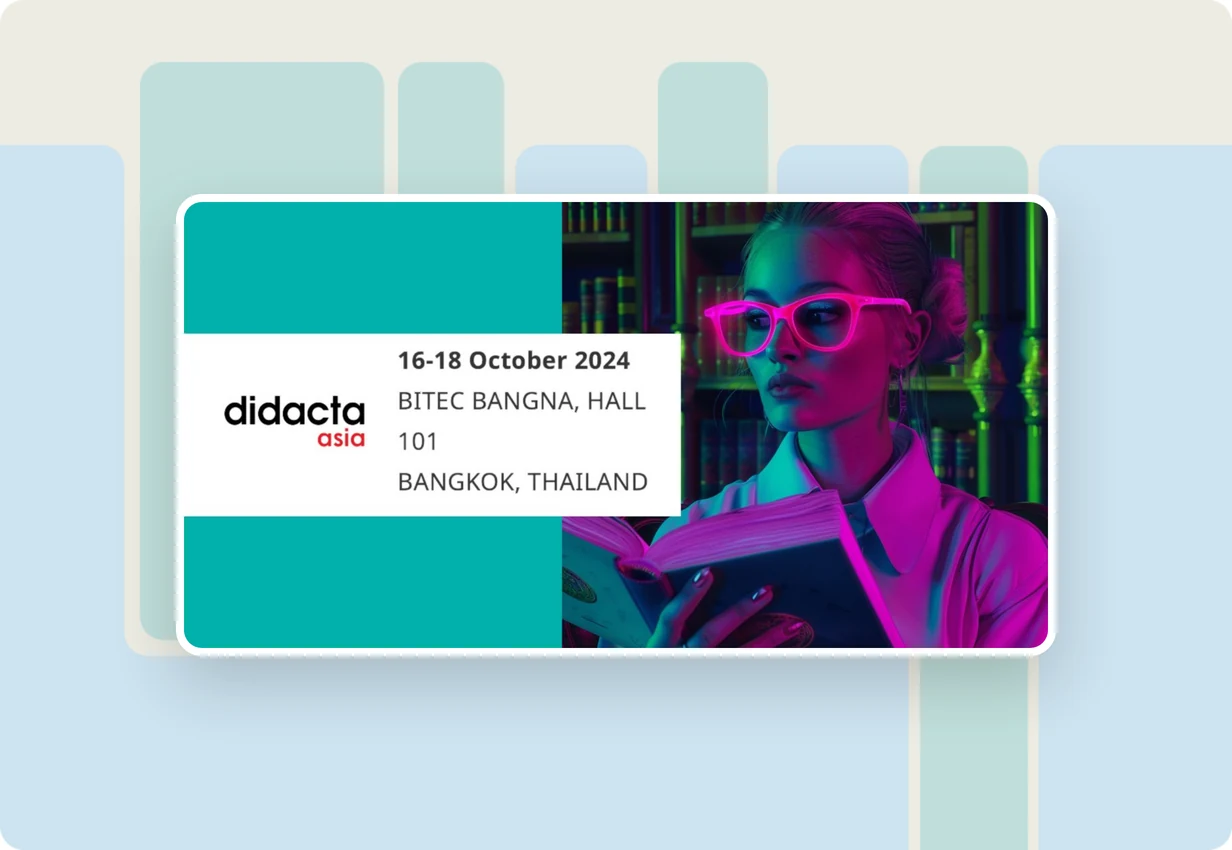 alugha at didacta asia 2024: Didacta Asia education trade fair in Bangkok, multilingual and accessible video
