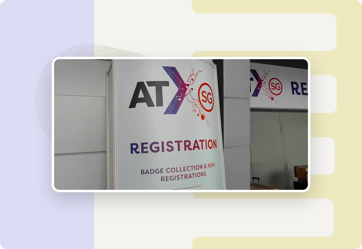 alugha at Asia Tech x Singapore 2022: ATxSG flagship tech event in Singapore, multilingual and accessible video