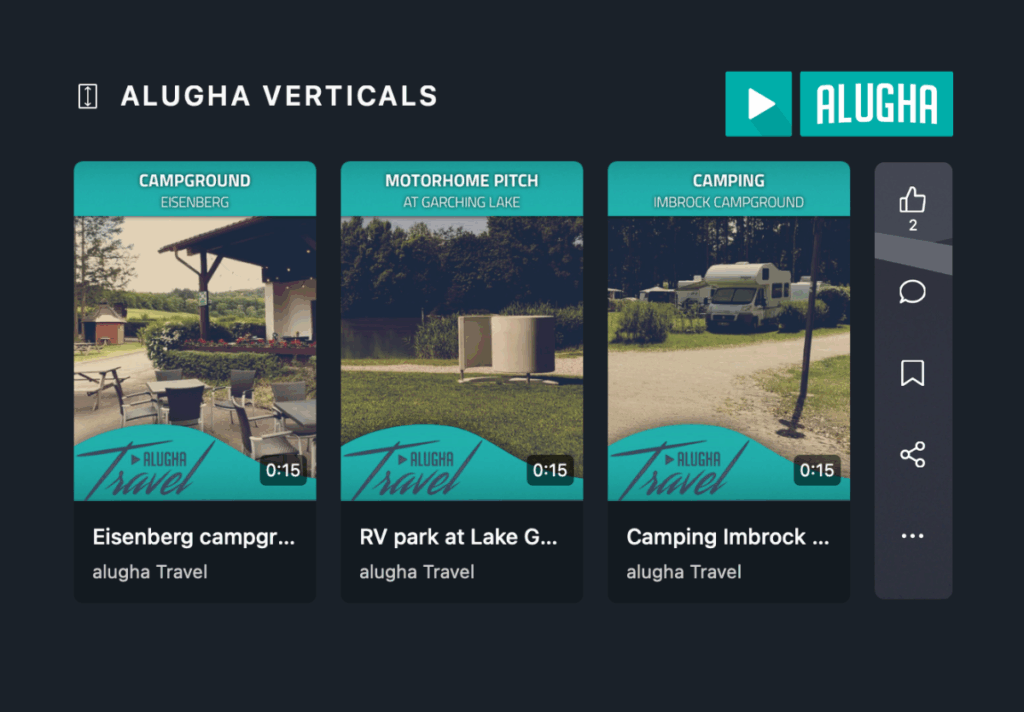 alugha Verticals: The Secure, Multilingual Alternative to TikTok & YouTube Shorts (Hosted in Germany)