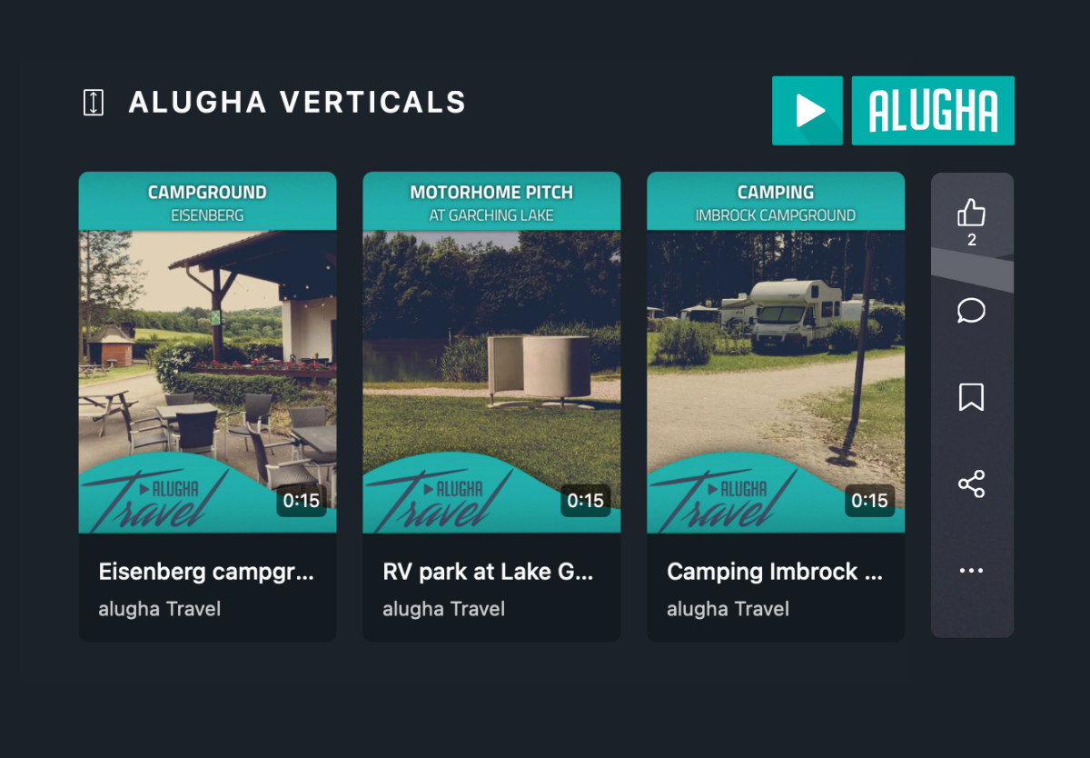 alugha Verticals: The Secure, Multilingual Alternative to TikTok & YouTube Shorts (Hosted in Germany)