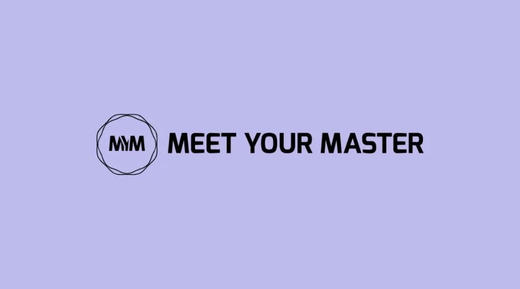 Meet Your Master case study hero image — premium e-learning platform using alugha for multilingual video hosting