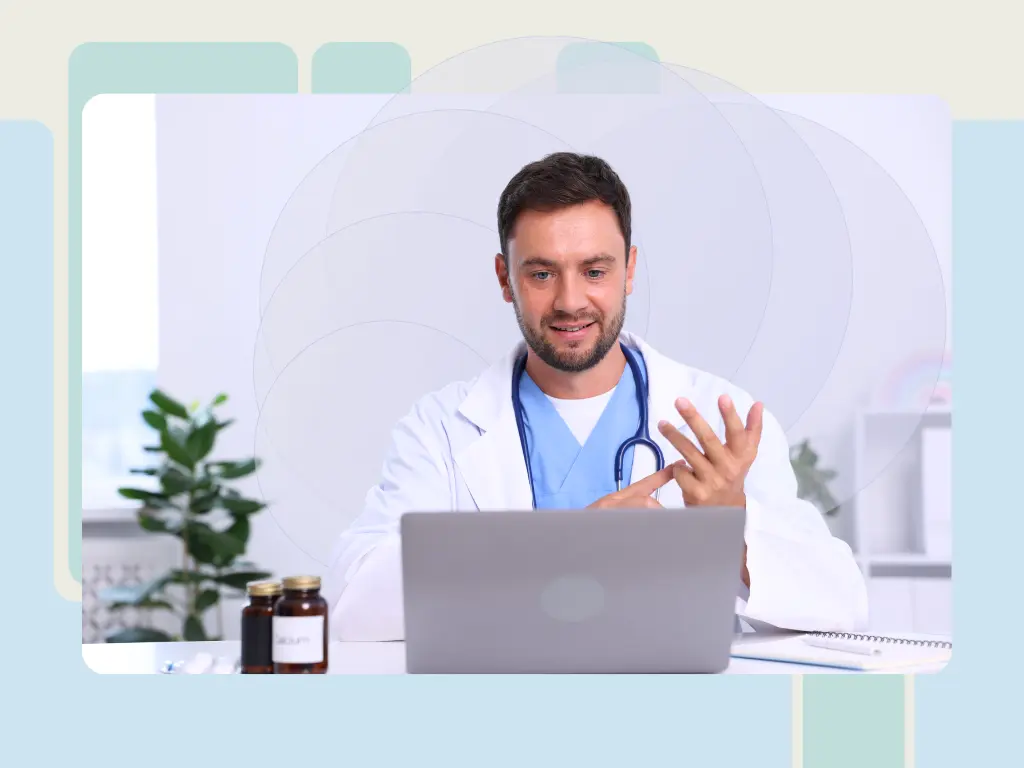 Picture of a doctor in a regulated industry